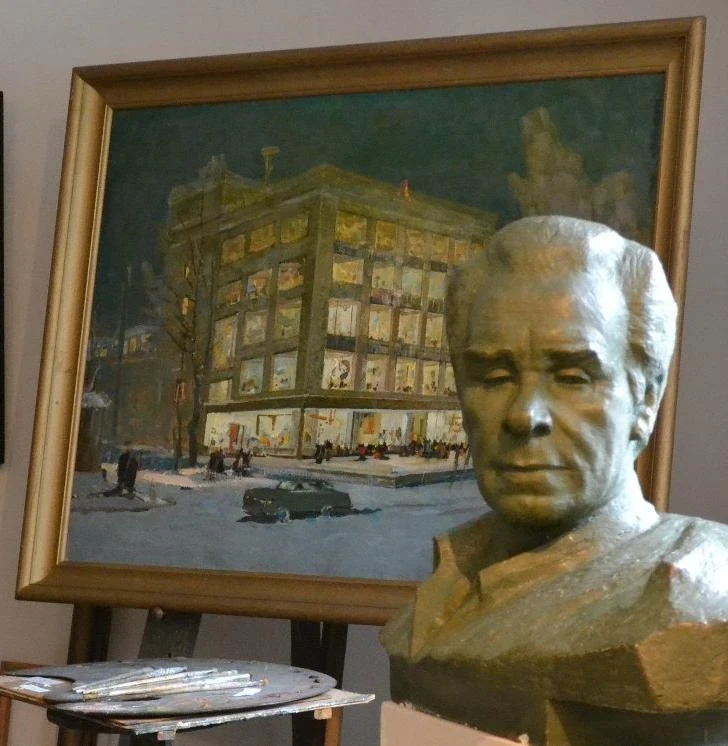 15 июня - открытие выставки постеров картин Бориса Ряузова 