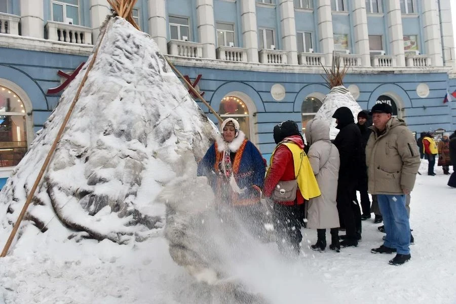 На севере Красноярского края прошёл главный этнический фестиваль Таймыра «Большой Аргиш»