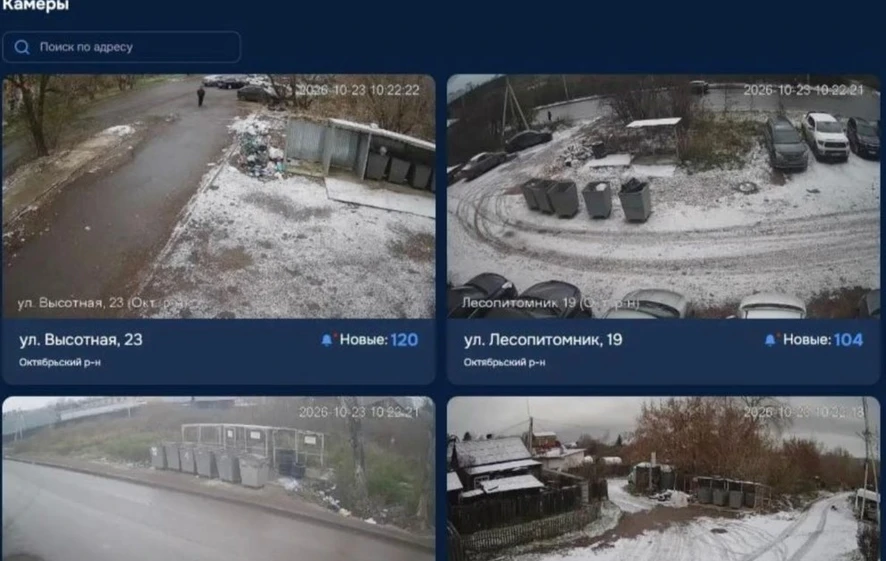 Камеры помогли взыскать 1,3 млн руб. за незаконный выброс мусора в Красноярске