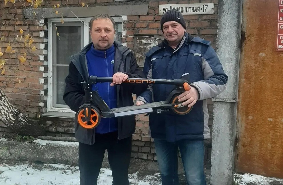 Красноярский самокат-«приплывашка» нашёл своего владельца