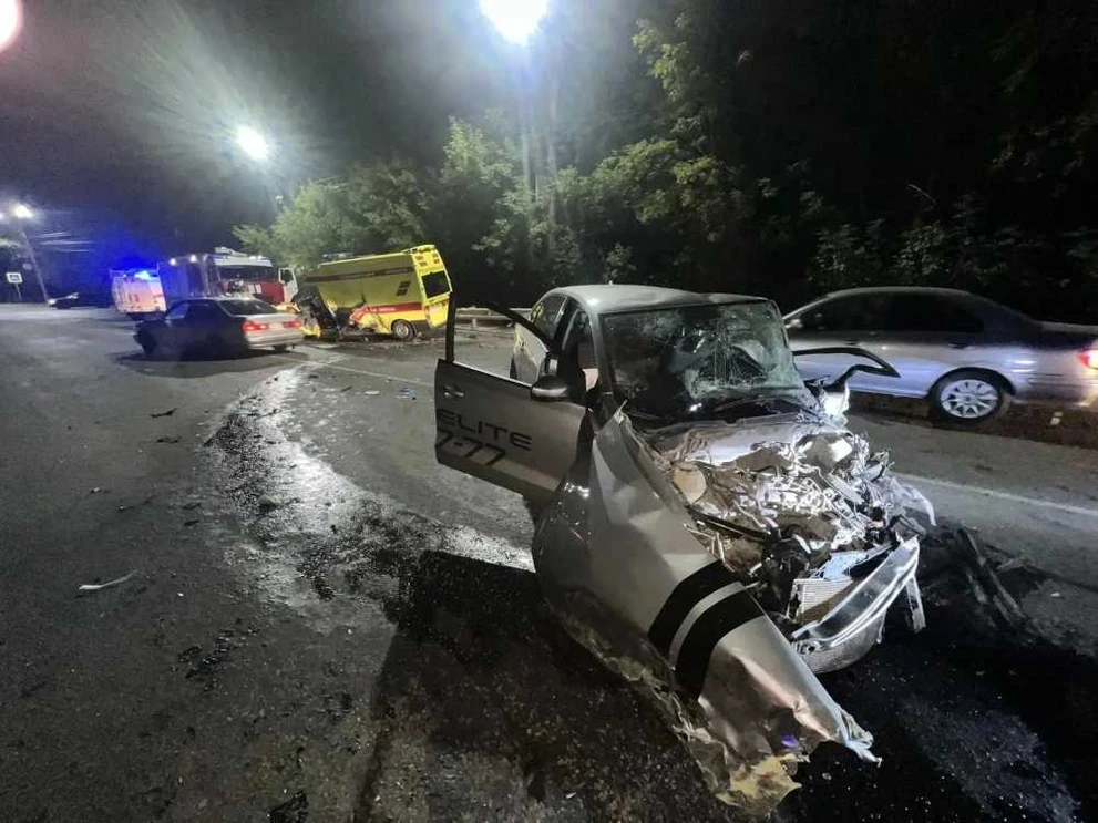 В Красноярском крае в аварии пострадали трое человек