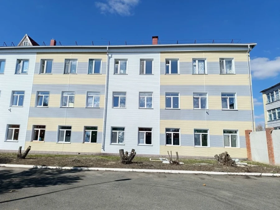 В домах-интернатах Омской области идёт масштабное обновление зданий