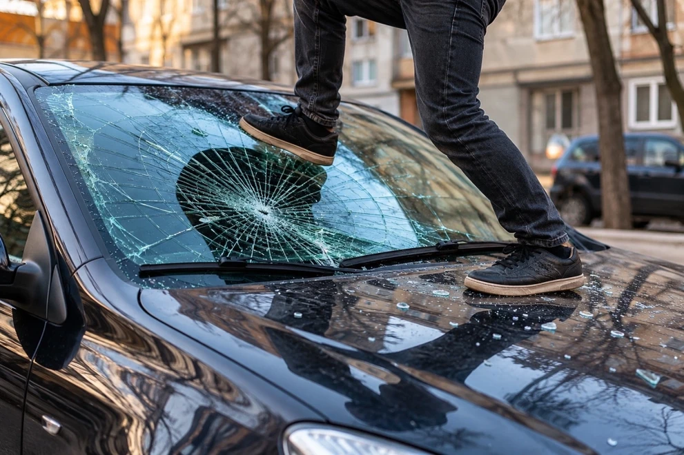 Жителя Хакасии будут судить за повреждение автомобиля