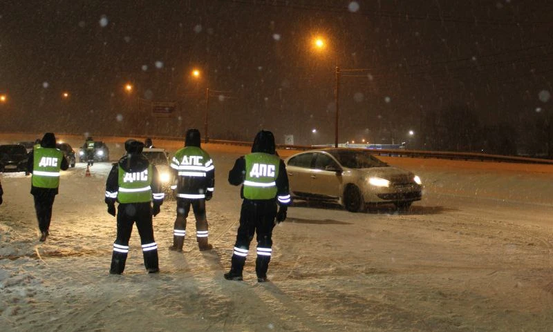 За новогодние каникулы в Красноярске задержано 134 нетрезвых водителя
