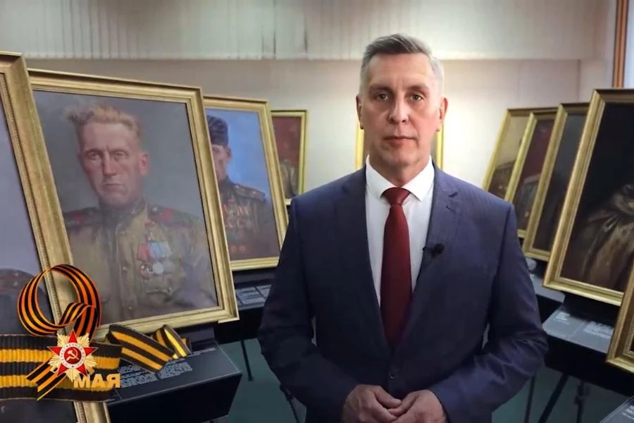 Председатель Законодательного Собрания Красноярского края поздравил земляков с Днём победы