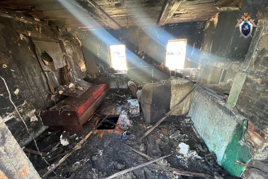 В Омской области возбуждено уголовное дело по факту смерти троих мужчин на пожаре