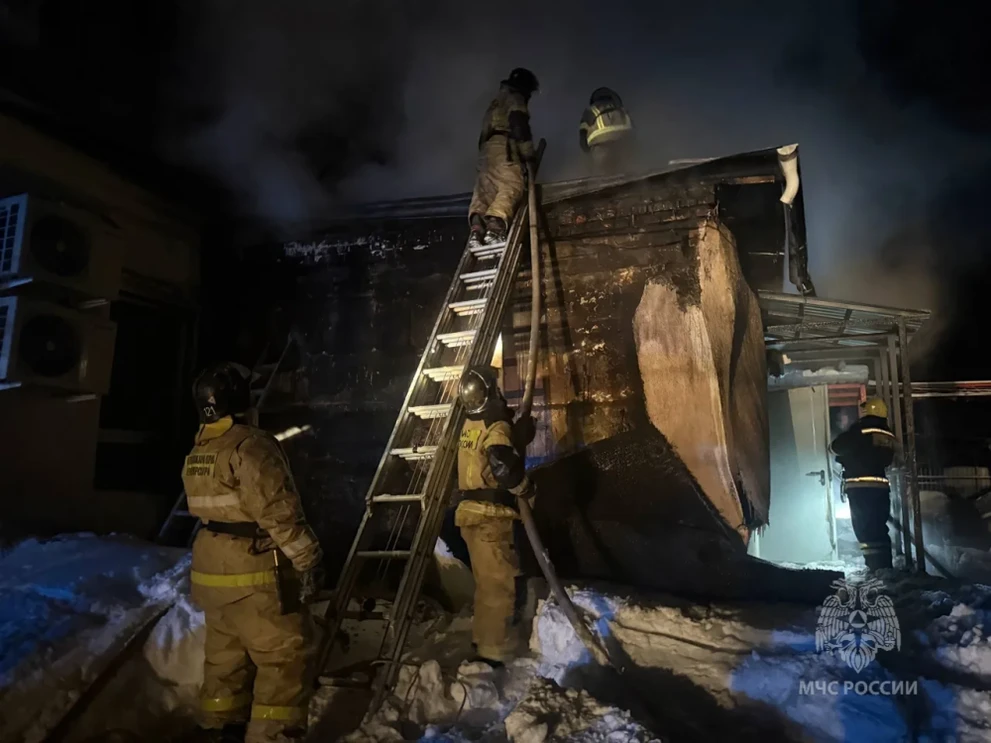 В Красноярском крае погиб мужчина на пожаре в многоквартирном дом