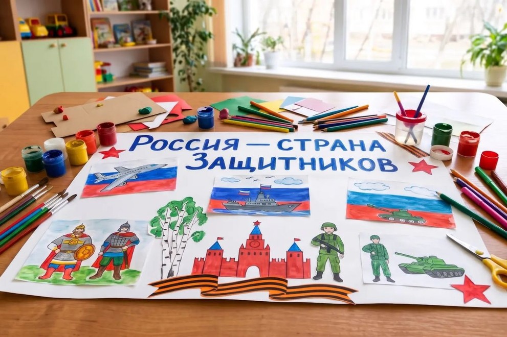 «Единая Россия» запускает краевой конкурс стенгазет в детских садах «Россия – страна защитников»