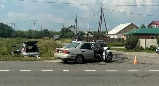 В Хакасии водитель в пьяном виде спровоцировал ДТП на трассе 