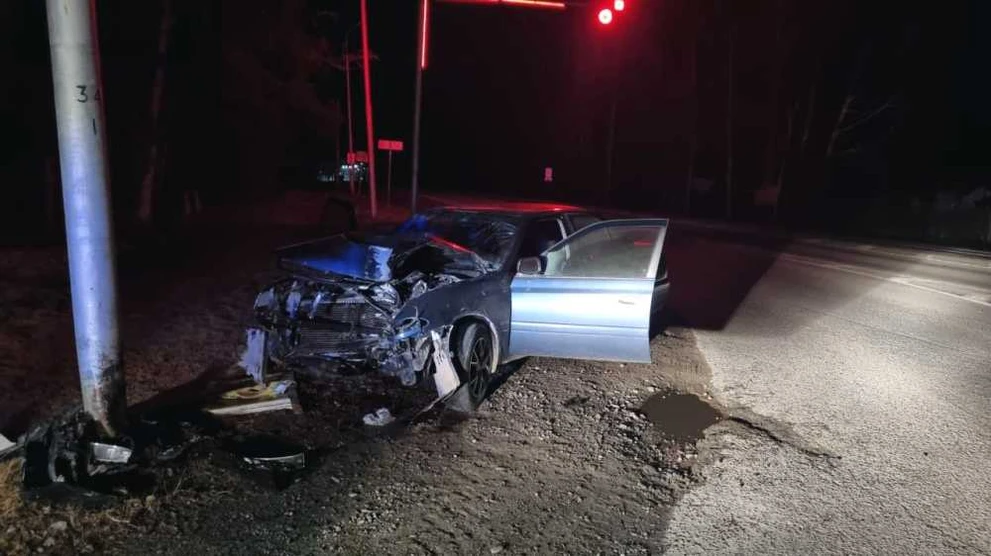 На Алтае водитель в состоянии алкогольного опьянения устроил аварию
