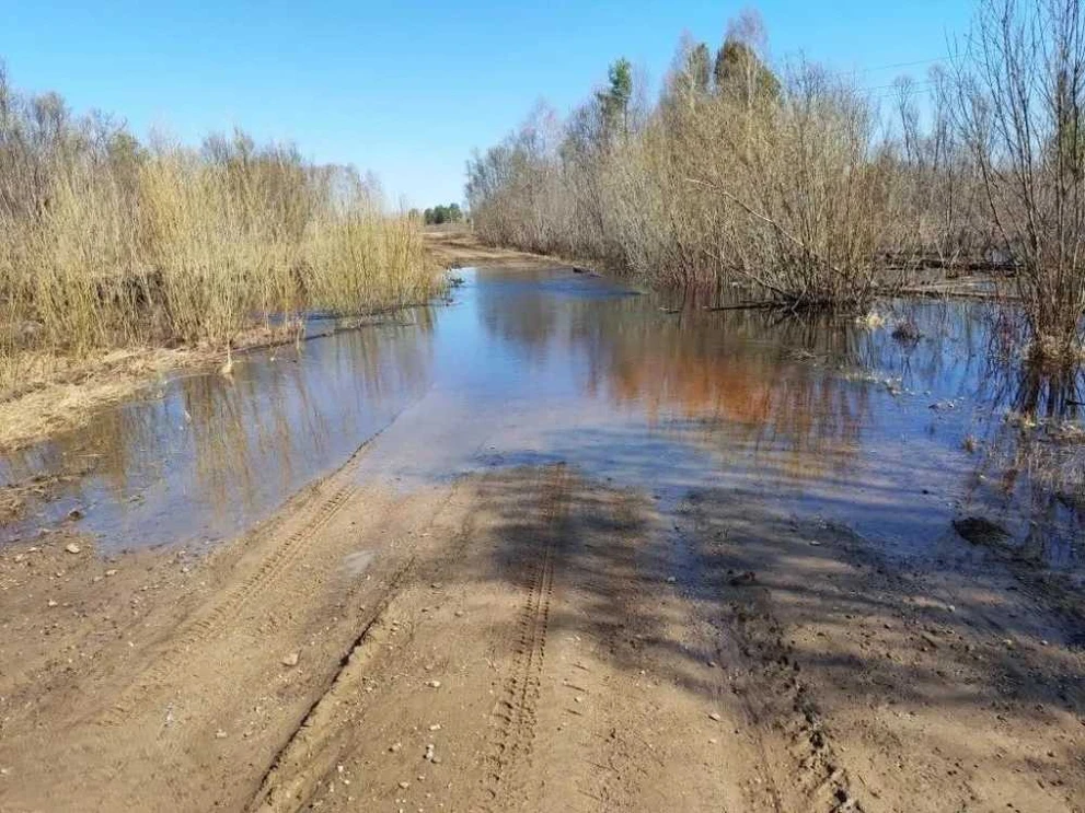 Паводок добрался до томских дорог
