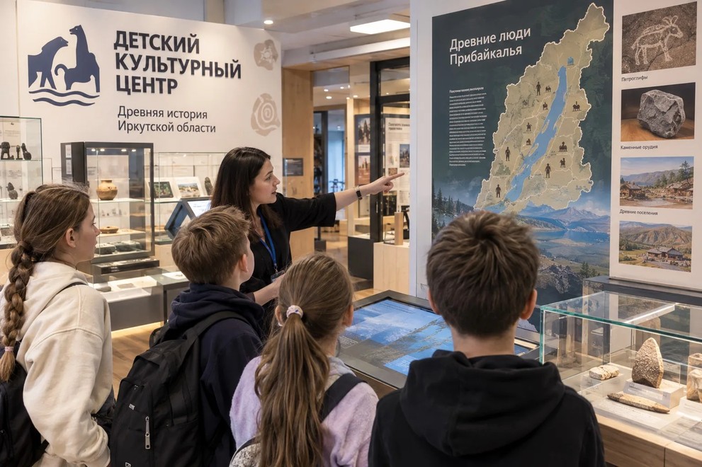 В Иркутской области открылся первый Детский культурный центр «АРХЕОЛОГиЯ»
