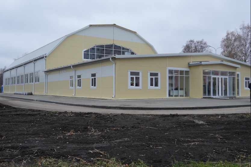 В Новосибирской области новый модульный зал в рабочем посёле сможет принять больше 10 видов спорта