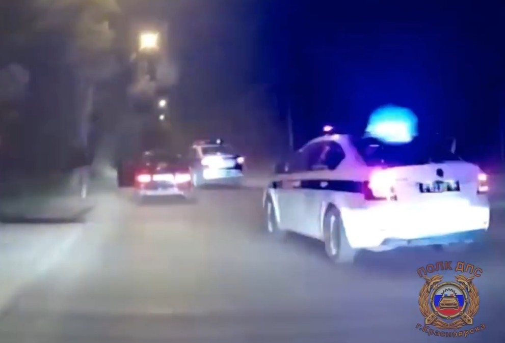 В Красноярске Госавтоинспекторы применили оружие останавливая пьяного водителя