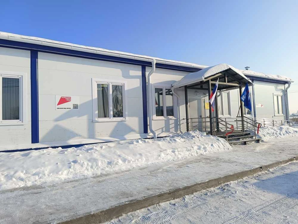 В Еловке Красноярского края начала приём пациентов новая врачебная амбулатория