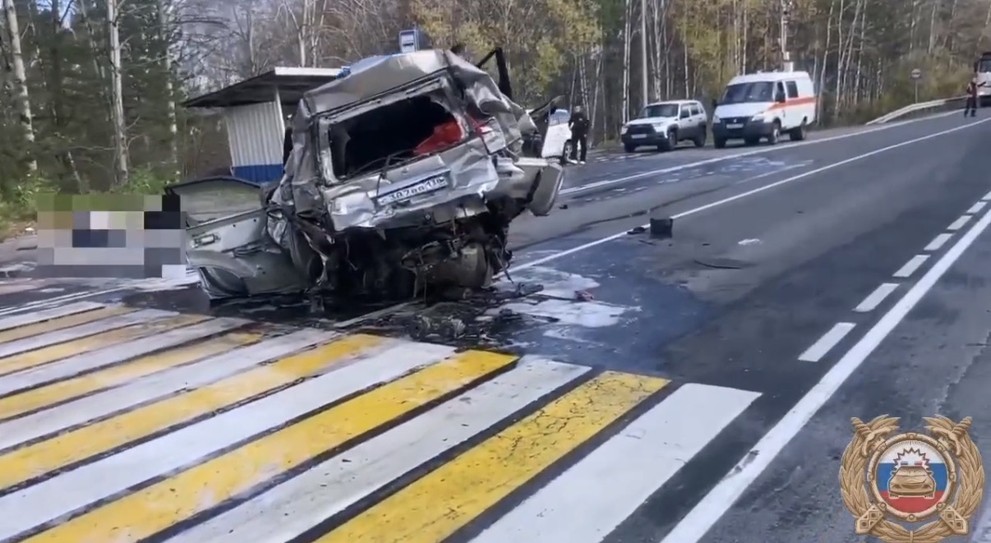 Два человека погибли в ДТП на трассе в Иркутской области