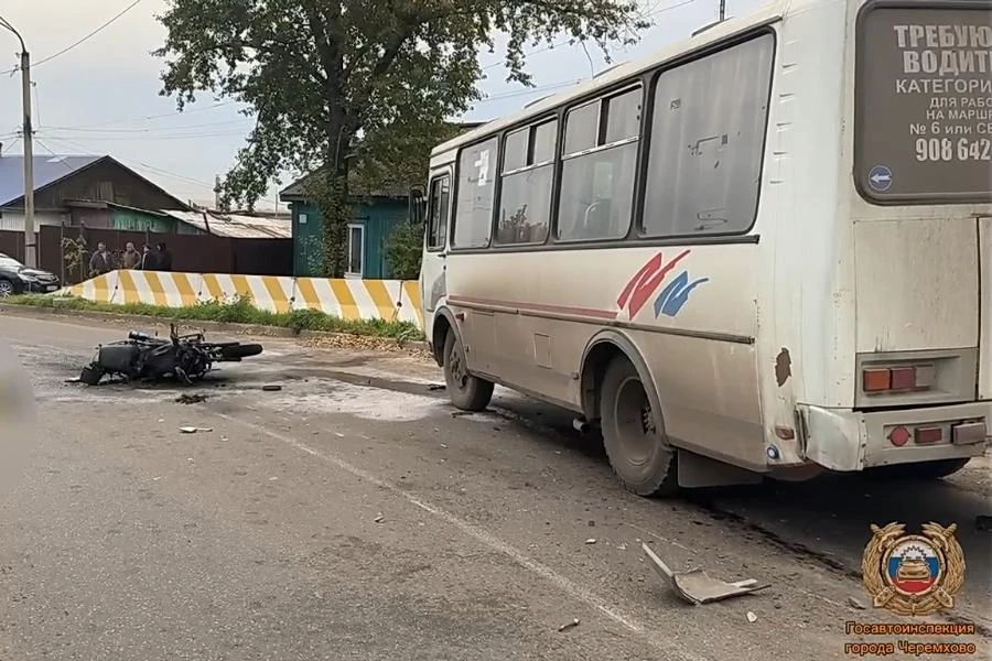Ещё одна трагедия произошла в Иркутской области с мотоциклистом
