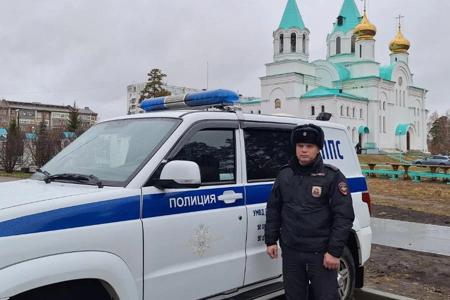 Полицейский из Иркутской области награждён медалью «За спасение погибавших»