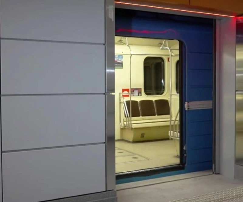 В Новосибирском метро протестировали новую систему открывания дверей