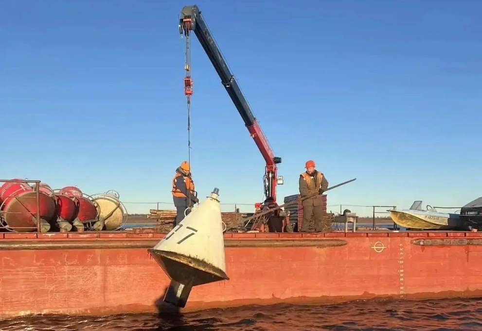 В Красноярском крае заканчивается навигация на Енисее