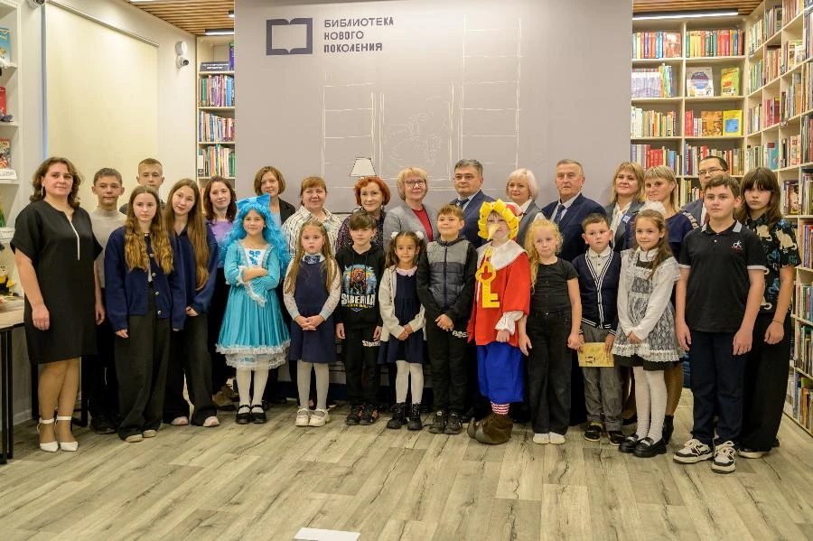 В Красноярском крае открыли библиотеку, обновлённую в рамках проекта «Культура малой Родины»
