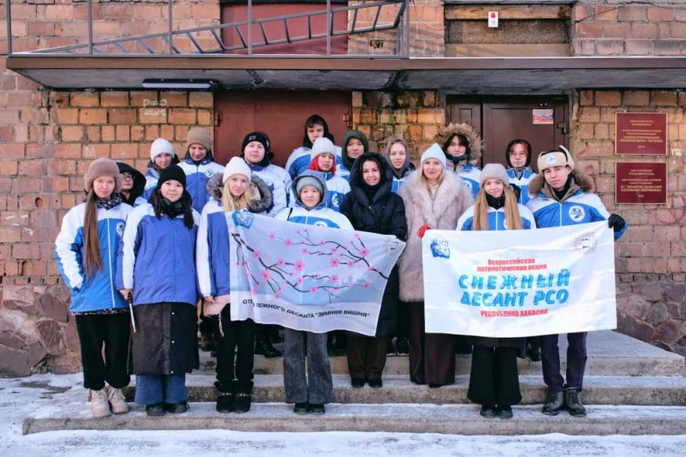 Студенты Хакасии отправились в Ширинский район с «Снежным десантом»