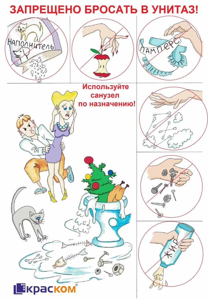 КАТЕГОРИЧЕСКИ запрещено смывать в унитаз.jpg